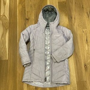 Columbia Girls Puffer Jacket in Snowdrift size Medium 10/12